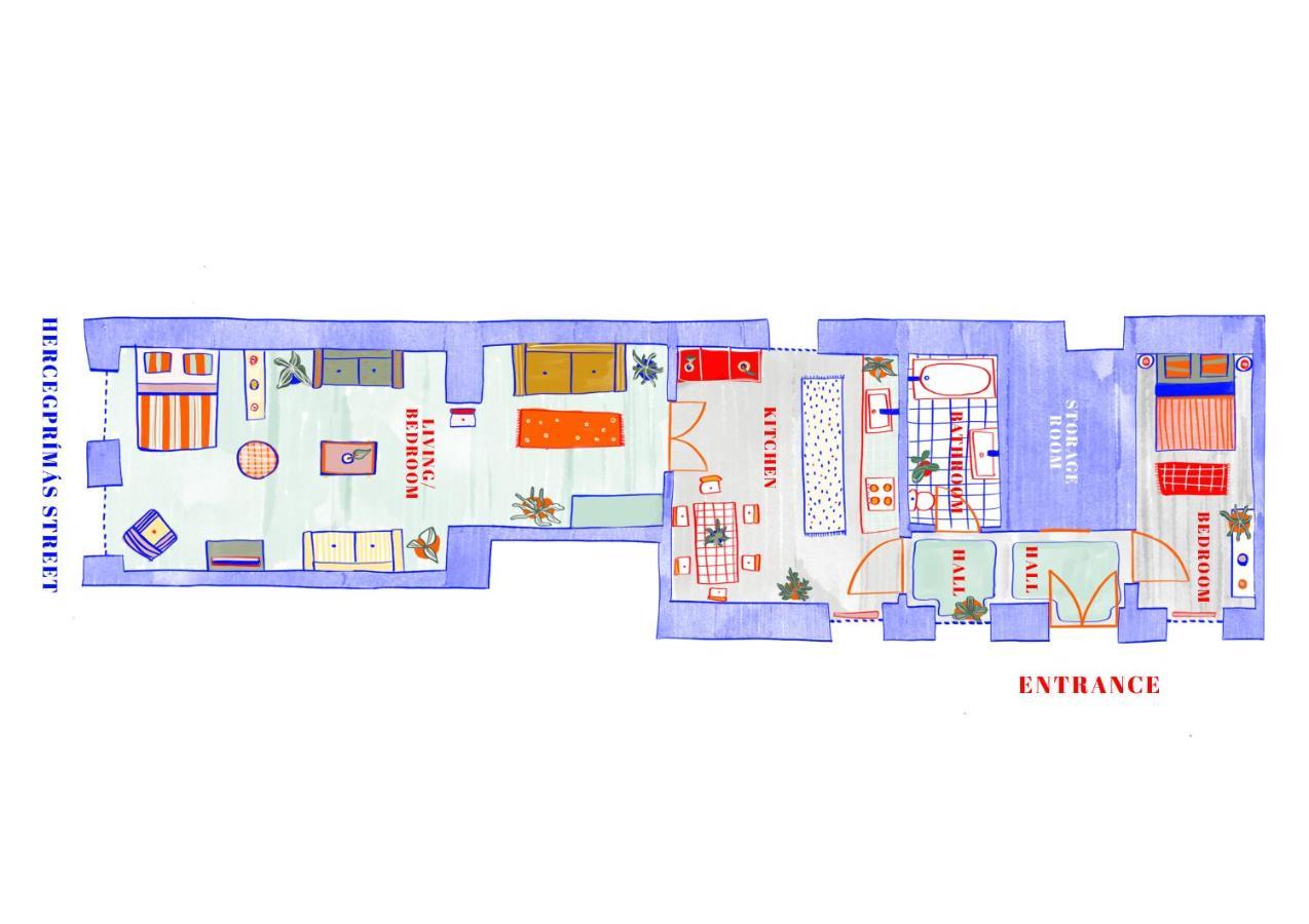Bright & Spacious Loft With Basilica View Budapest Eksteriør billede